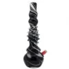 3G150 Black White Swirl Thick Glass Bong 30cm 2 3G150 Black White Swirl Thick Glass Bong 30cm -Glass Smoke Store 3G150 thick glass bong1