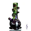 3G170 Swirl Multi Color Thick Glass Bong With Base 20cm 1 3G170 Swirl Multi Color Thick Glass Bong With Base 20cm -Glass Smoke Store 3G170 thick glass bong