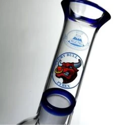 Agung Little Bull Blue Full Glass Bong 20cm -Glass Smoke Store 7110blue little bull 03