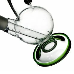 Agung Little Bull Green Full Glass Bong 20cm 7 Agung Little Bull Green Full Glass Bong 20cm -Glass Smoke Store 7110green little bull g 03