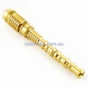Agung 1687 Smokeless Toker Long Brass Dry Pipe 10cm