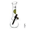 Agung Small Double Bubble Glass Bong 17cm -Glass Smoke Store A1103 Agung Small Double Bubble Glass Bong 17cm