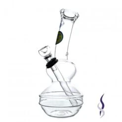 Agung Big Double Bubbler Glass Bong 25cm