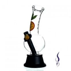 Agung Stumpy Leaf Glass Bong 20cm