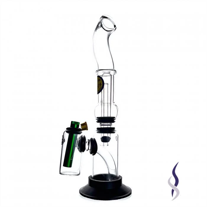 Agung Small Tar Catcher Glass Bong With Chamber 30cm 3 Agung Small Tar Catcher Glass Bong With Chamber 30cm