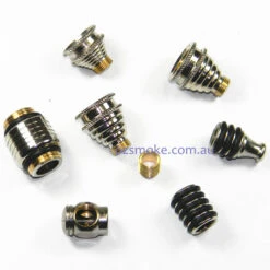 Agung 1642 NICKEL O_RING CHAMBER Metal Dry Pipe 11cm -Glass Smoke Store A1642 PIPE NICKEL O RING CHAMBER detail