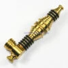 Agung 1645 BRASS CHAMBER SPIKE Metal Dry Pipe 9cm -Glass Smoke Store A1645 PIPE BRASS CHAMBER SPIKE2