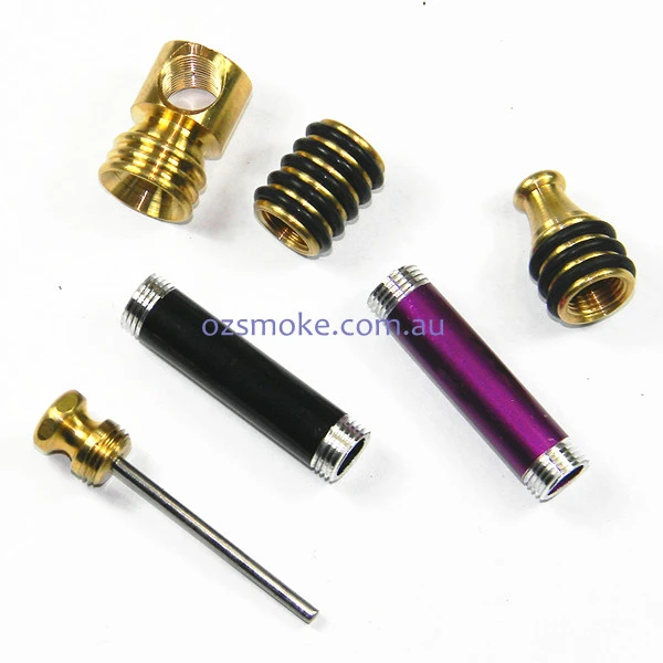 Agung 1646 COLOUR O_RING SPIKE Metal Dry PIPE 12cm 5 Agung 1646 COLOUR O_RING SPIKE Metal Dry PIPE 12cm - Image 3