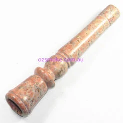 Chillum Plain Stone Pipe 1655 Agung 16cm -Glass Smoke Store A1658 plain stone pipe1
