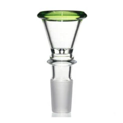 Agung Large Glass Cone 14mm Green
