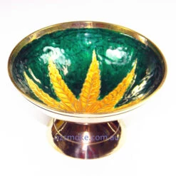 Mull Bowl Brass Leaf Agung