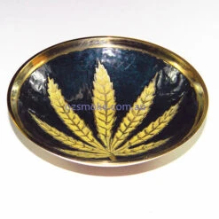 Agung Brass Leaf Bowl 11.3cm Diameter