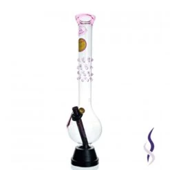 Agung Pink Tear Drop Large Bong 38cm