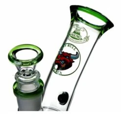 Agung Little Bull White Full Glass Bong 20cm -Glass Smoke Store A7110green little bull g 02