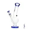 Agung Medium Bull Glass Slider Bubble Bong Blue 25cm