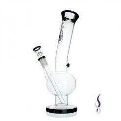 Agung Glass Slider Bubble Bong Black 31cm