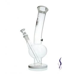 Agung Glass Slider Bubble Bong White 31cm