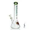 Agung Angry Bull 5mm Thick Beaker Slider Bong Green 35cm