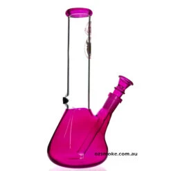 Agung Bright Beaker Medium 25cm Pink -Glass Smoke Store A7122 Agung Bright Beaker medium pink 2