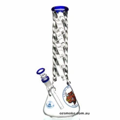 Front Page -Glass Smoke Store A7126 Agung Spiral medium blue 1