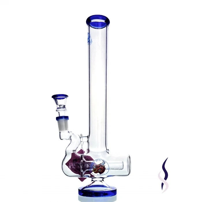 Agung Percolator Inline Full Glass Bong 28cm Blue 3 Agung Percolator Inline Full Glass Bong 28cm Blue