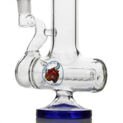 Agung Percolator Inline Full Glass Bong 28cm Blue 5 Agung Percolator Inline Full Glass Bong 28cm Blue -Glass Smoke Store A7128 agung percolator inline full glass bong blue2