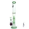 Agung Percolator Full Glass Bong 42cm Green -Glass Smoke Store A7134 Agung Percolator green