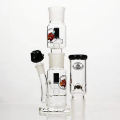 Agung Angry Bull Modular Diffuser Glass Bong 32cm Black -Glass Smoke Store A7135 agung modular diffuser black3