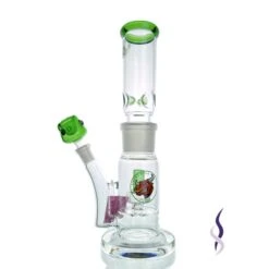 Agung Angry Bull Modular Diffuser Glass Bong 32cm Green