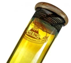Agung Gold Fume Bong 22cm -Glass Smoke Store A7202 gold fume 22cm5