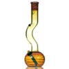 Agung Gold Fume Curve Color Glass Bong 36cm