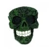Resin Green Weed Skull Ashtray -Glass Smoke Store AT04 Resin Weed Skull Ashtrays Green 3
