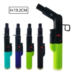 Stand Up Adjustable Head Blow Torch Jet Lighter 19cm