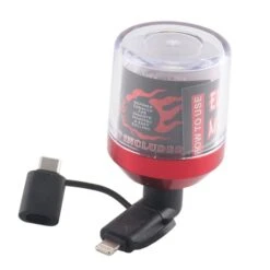 Electric USB Portable Herb Grinder Powered By Phone -Glass Smoke Store Electrical Pocket Metal Alloy Grinder7