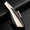 Jobon Superior Strong Single Jet Flame Metal Blow Lighter Black Gold