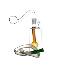 Square Glass Water Pipe W3709S