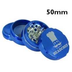 Headchef Grinder 50mm 4Pieces Blue