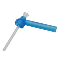 Top Puff Portable Screw On Bottle Converter Water Bong 18cm 8 Top Puff Portable Screw On Bottle Converter Water Bong 18cm -Glass Smoke Store JSP1 Top puff blue