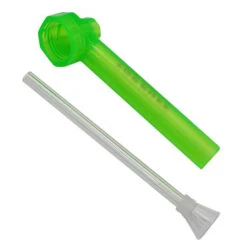 Top Puff Portable Screw On Bottle Converter Water Bong 18cm 11 Top Puff Portable Screw On Bottle Converter Water Bong 18cm -Glass Smoke Store JSP1 Top puff green