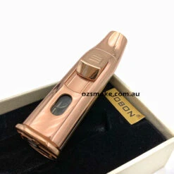 Jobon Brand Butane Jet Lighter Rose Gold -Glass Smoke Store Jobon Brand small jet torch rose gold 2