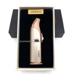 Jobon Brand Butane Jet Lighter Rose Gold -Glass Smoke Store Jobon Brand small jet torch rose gold 3