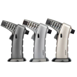 Jobon Multi Functional Professional Jet Burner Lighter Silver -Glass Smoke Store Lig119 jobon multi function professional jet lighter 3colors