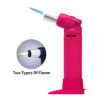 Zengaz ZT68 Dual Flame Burner Jet Lighter Pink -Glass Smoke Store Lig130 Zengaze ZT68 dual flame burner jet lighter pink