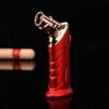 JOBON Lig137 Double Flame Standing Gift Jet Lighter Red