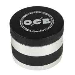OCB Laser Cut Metal Grinder With Storage 4 Pieces