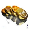 OCB Laser Cut Golden Metal Large Grinder 4 Pieces 1 OCB Laser Cut Golden Metal Large Grinder 4 Pieces -Glass Smoke Store M118 gold OCB grinder 4p