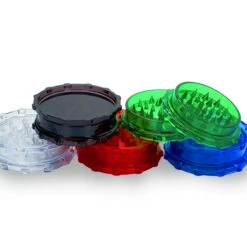 Large Acrylic Two Piece Grinder Random Colour