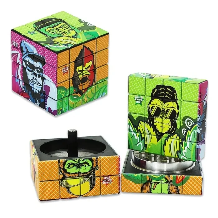 Gorilla Rolling Stars Rubik Cube 4 Layers Grinder 3 Gorilla Rolling Stars Rubik Cube 4 Layers Grinder