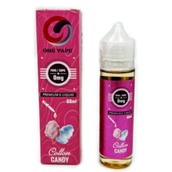 One Vape Premium E_Liquid Nicotine Free 60ml Cotton Candy