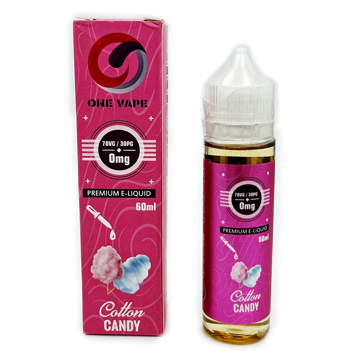 One Vape Premium E_Liquid Nicotine Free 60ml Cotton Candy 3 One Vape Premium E_Liquid Nicotine Free 60ml Cotton Candy